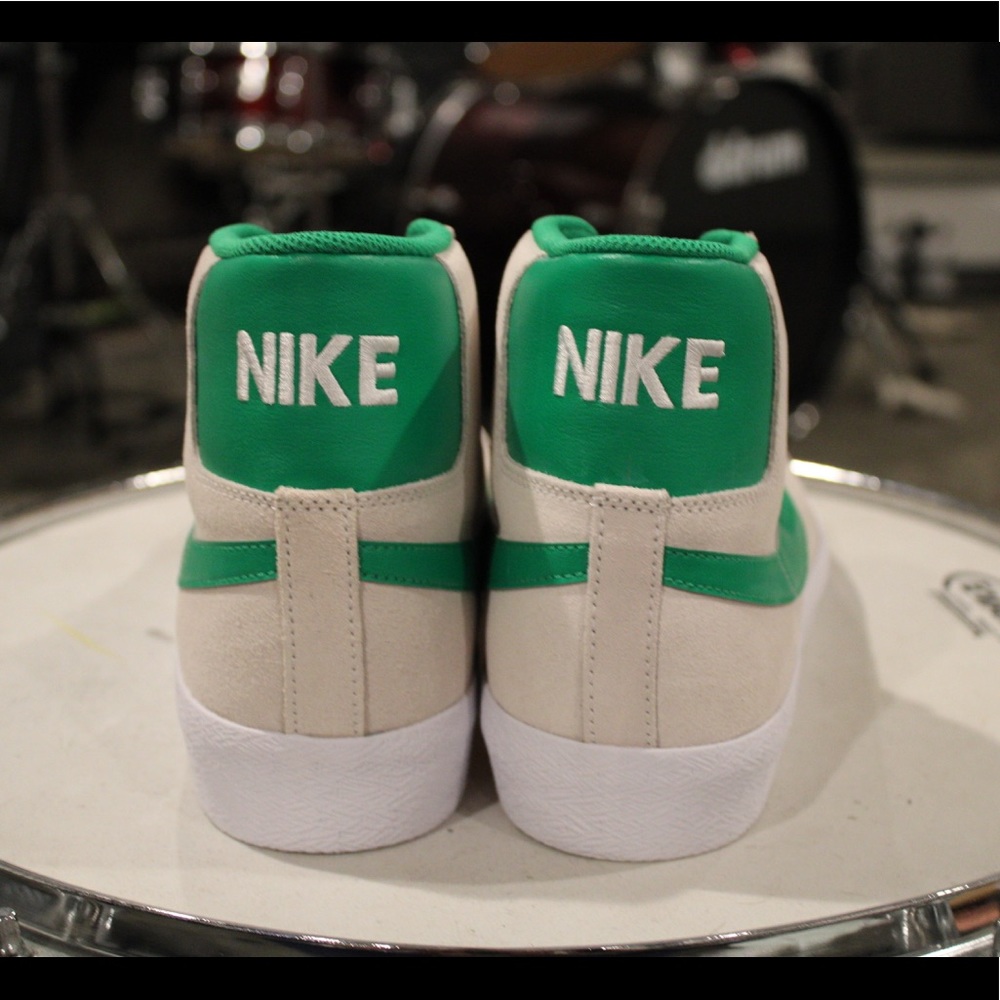 Size 11 Nike Blazers. Mid 77 “Lucky Green”